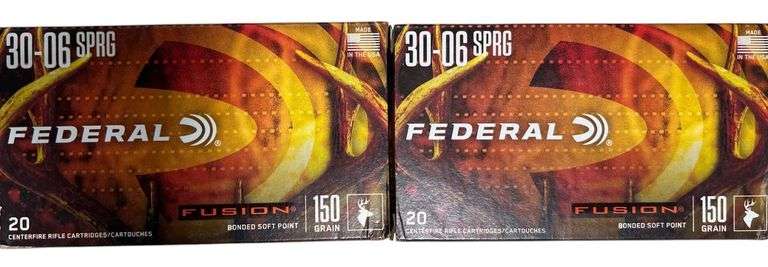 Federal Fusion .30-06 150 Gr Ammo image