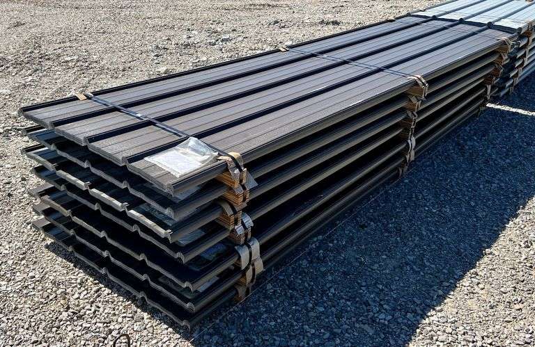 Niccor Stormshield 29 Gauge Metal Siding/Roofing, qty: 25 sheets, color: Burnished Slate image