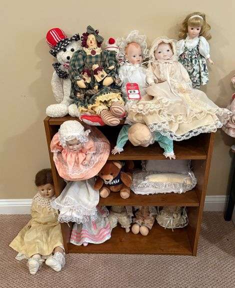 Early Dolls & Bookcase image