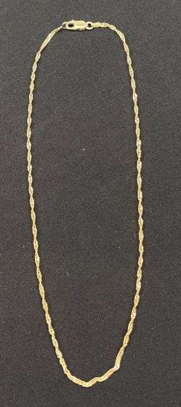 18K Gold Necklace image