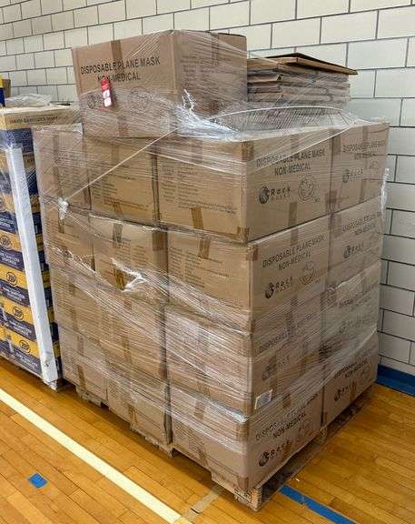 Disposable Plane Masks Non-Medical -New image