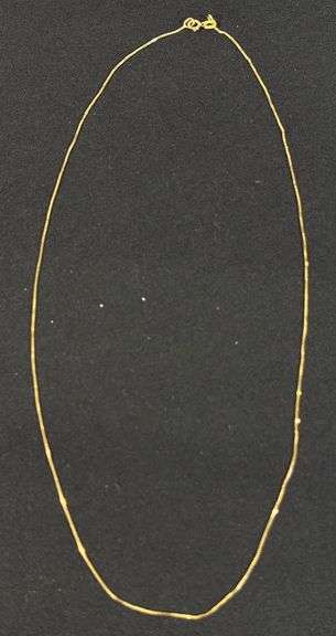 18K Gold Necklace image