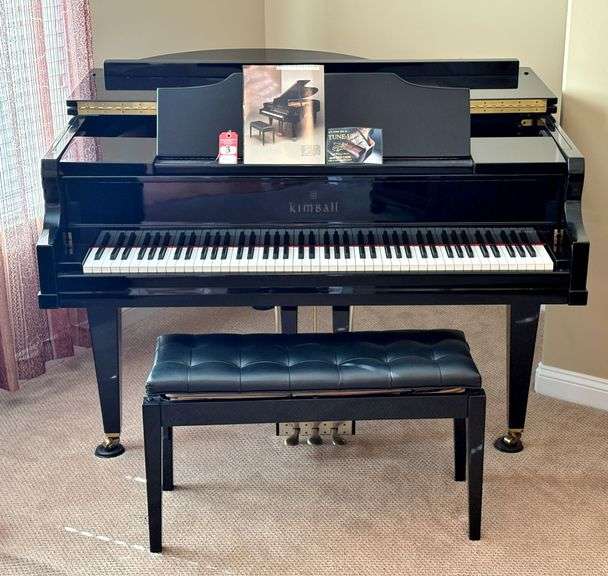 Kimball Viennese Edition Grand Piano with Bench image