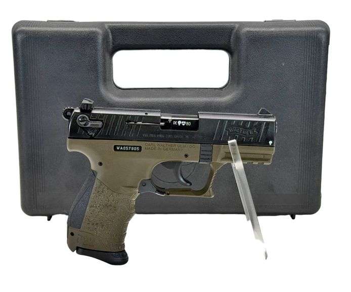 Walther P22 Military 3 .22 Pistol-NEW image