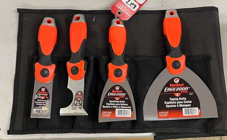 Red Devil 4-PC Tool Set image