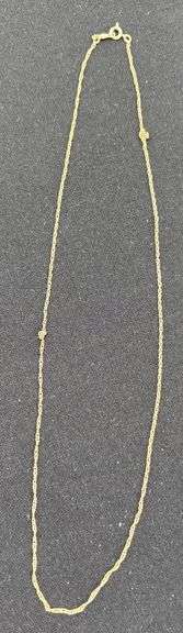 14K Gold Necklace image