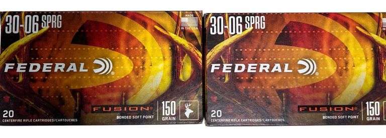 Federal Fusion .30-06 150 Gr Ammo image