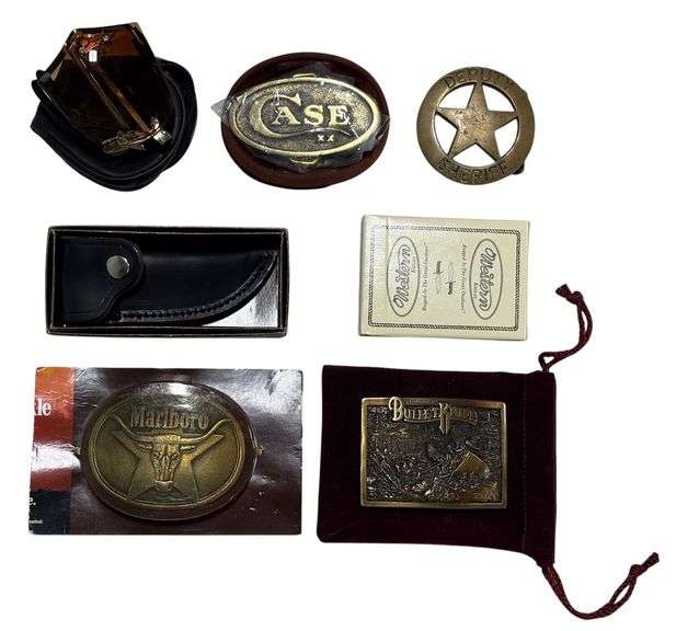 Commemorative Belt Buckles & Related Items image