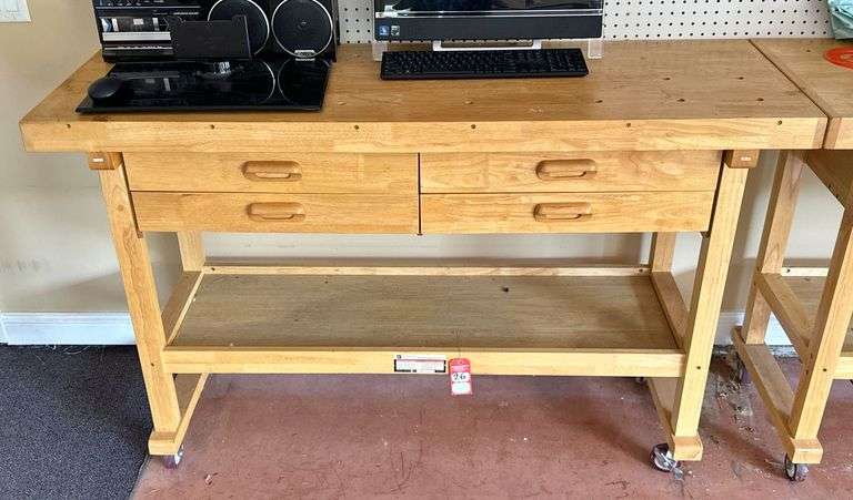 Windsor Design 60" Workbench on Casters image
