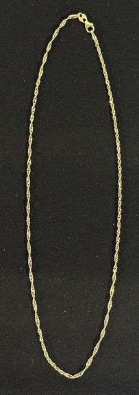 14K Gold Necklace image