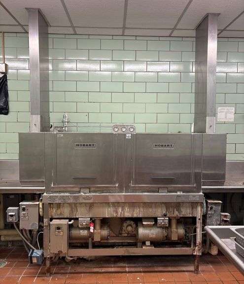 Hobart C-64 Commercial Stainless Steel Dishwasher System image