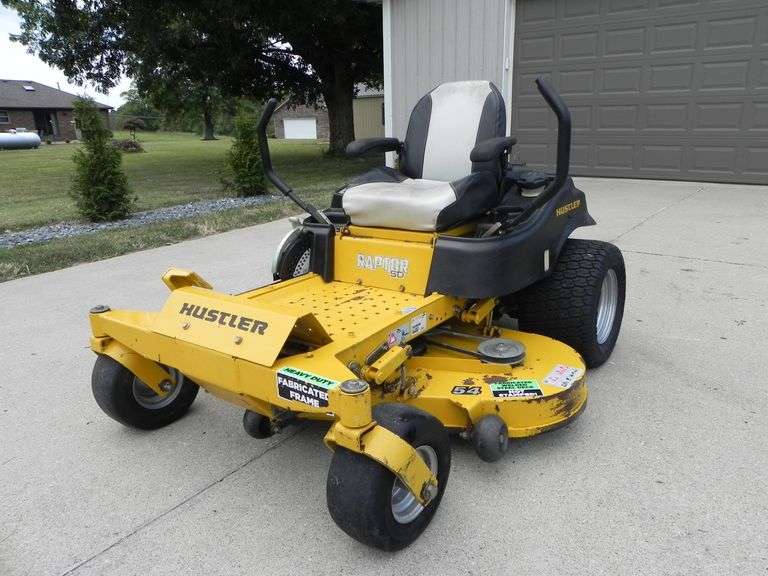 Hustler Raptor SD 54 Commercial Zero Turn Mower image