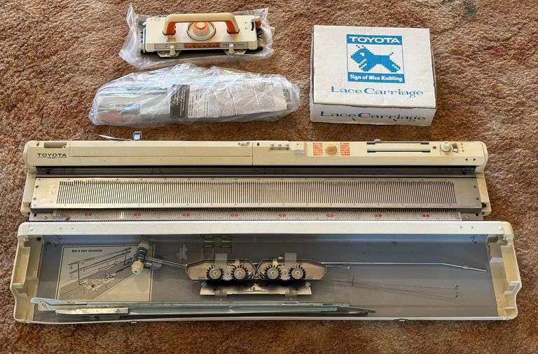 Vintage Toyota KS 901 Knitting Machine image