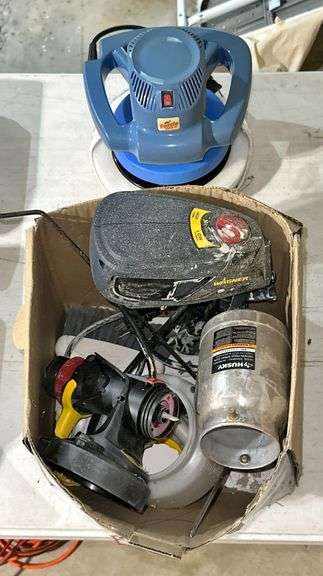 Paint Sprayers & Turtle Wax Buffer image