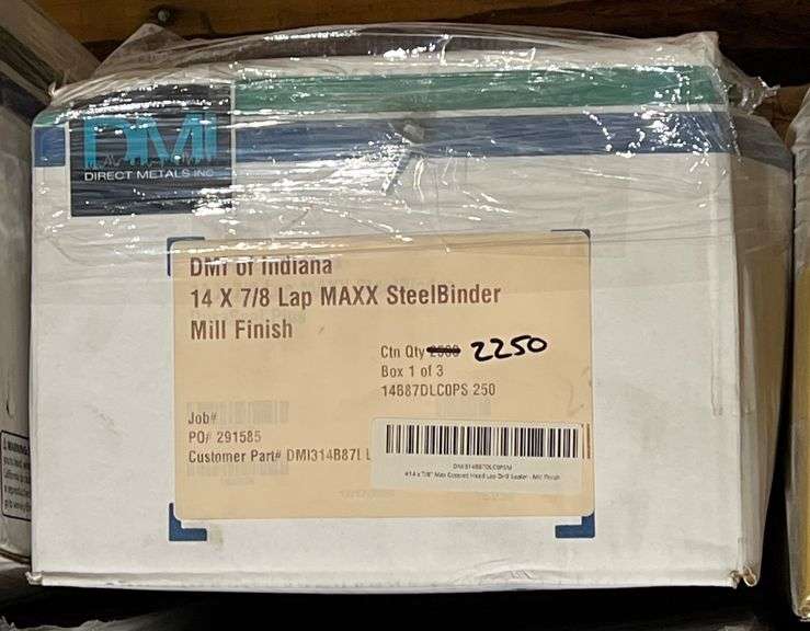 #14x7/8" Fasteners, Color-Mill Finish, qty:2250 image