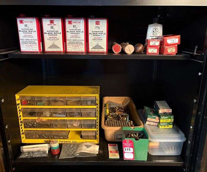 Organizers, Brass Cartridges, Black Rifle Powder & Ammo image