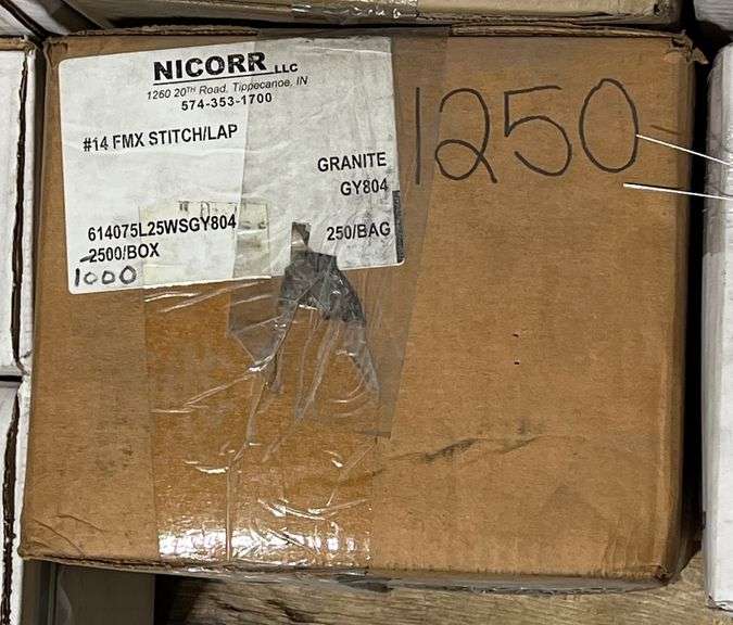 #14 Fasteners, Color-Granite, qty:1000 image