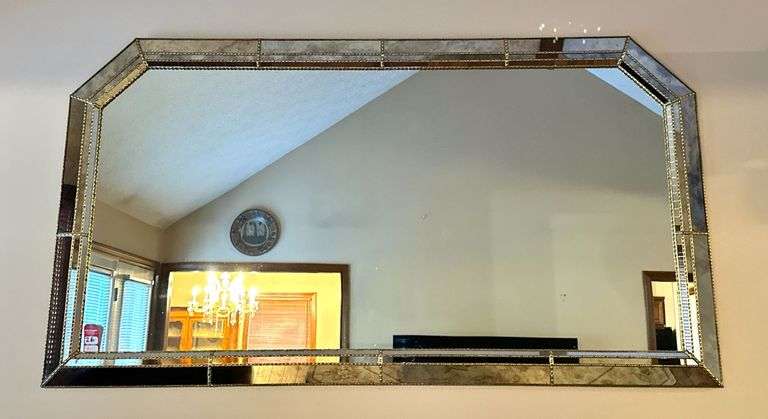 German Large Decorative Mirror & Décor image