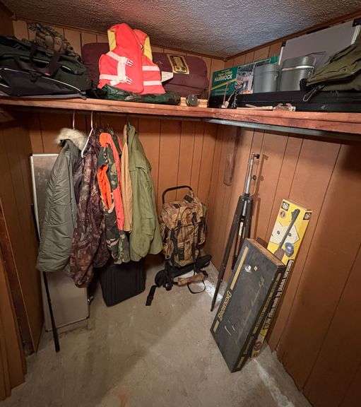 Gun Cases, Life Jacket, & Hunting Equipment image