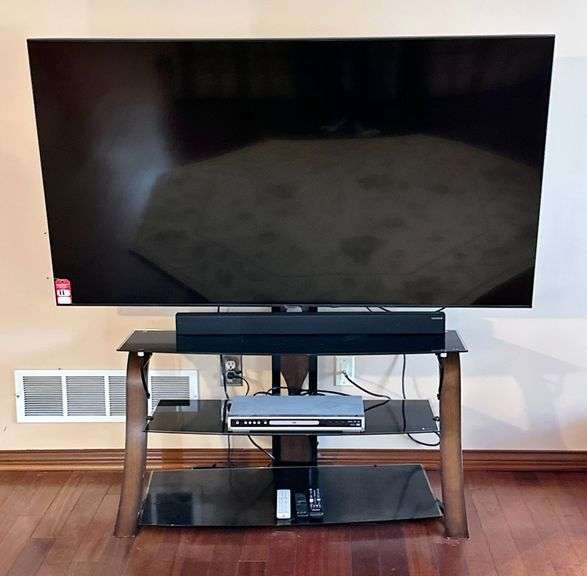 Samsung 70" Flatscreen TV & Entertainment Center image
