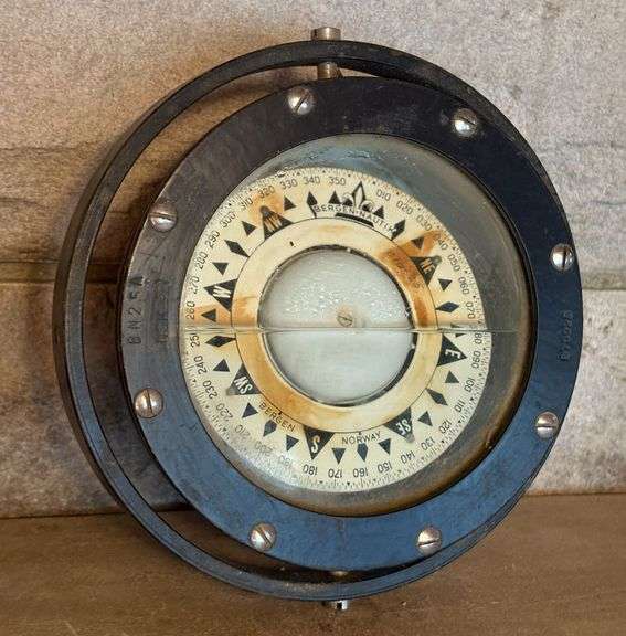 Bergen Norway Nautic Ship Compass image