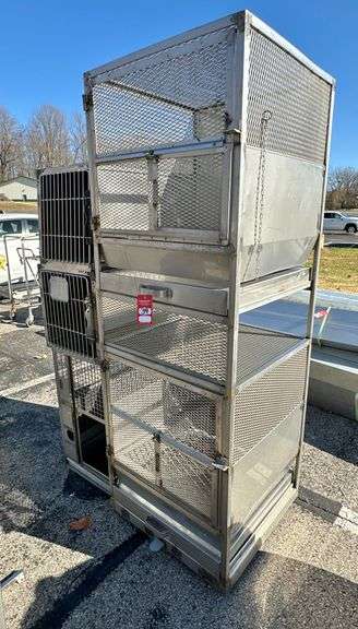 Stainless Steel Animal Cage Enclosers image