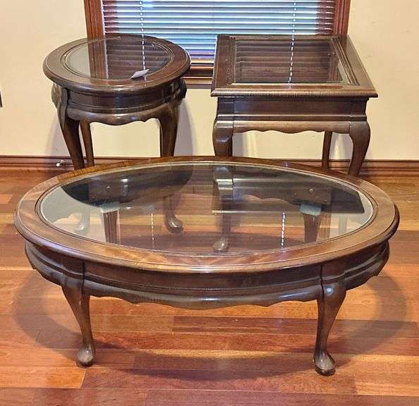 Glass Top Coffee & End Tables image