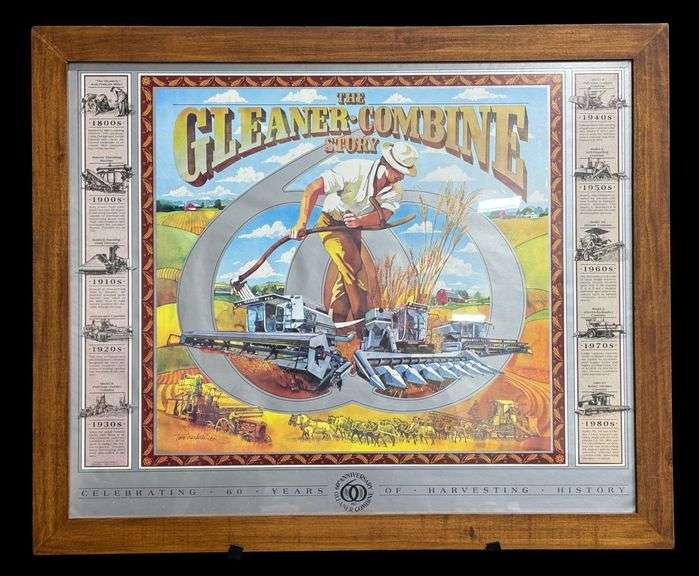 Gleaner Combine 1983 Prints image