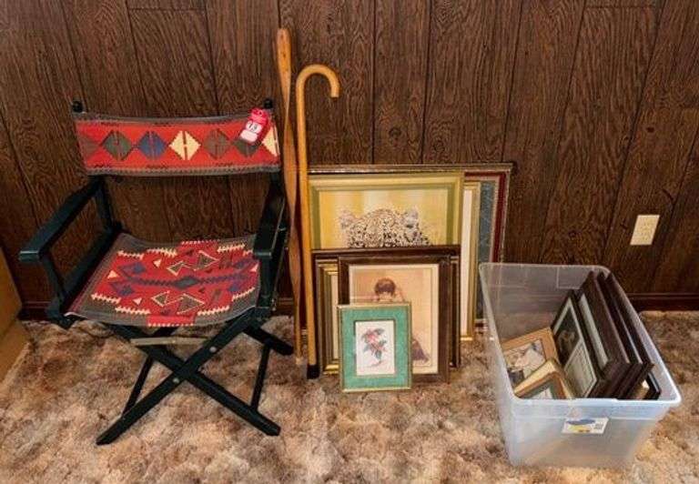 Vintage Framed Print Collection & Related Items image