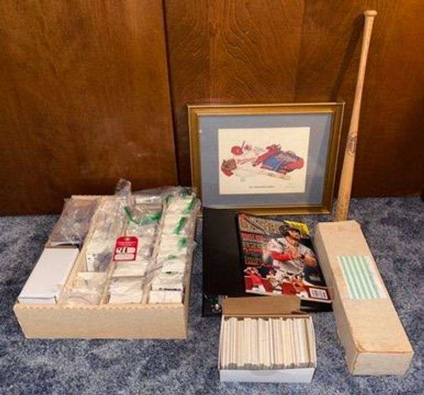 1990s Baseball Card Collection & Related Memorabilia image