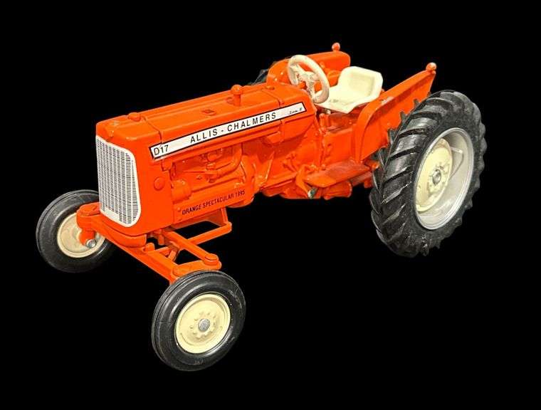 ERTL Allis-Chalmers D17 Tractor - Orange Spectacular 1995 image