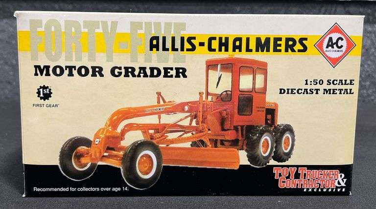 First Gear Allis-Chalmers Forty-Five Motor Grader- 2008 National Toy Truck'n Show image