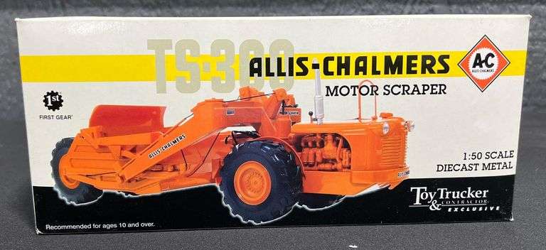 First Gear Allis-Chalmers TS-300 Motor Scraper- 2007 National Toy Truck'n Show image