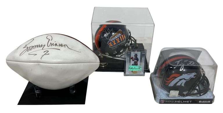 Signed Football Memorabilia image