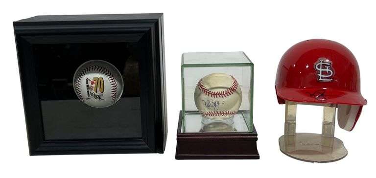Signed Baseball Memorabilia image