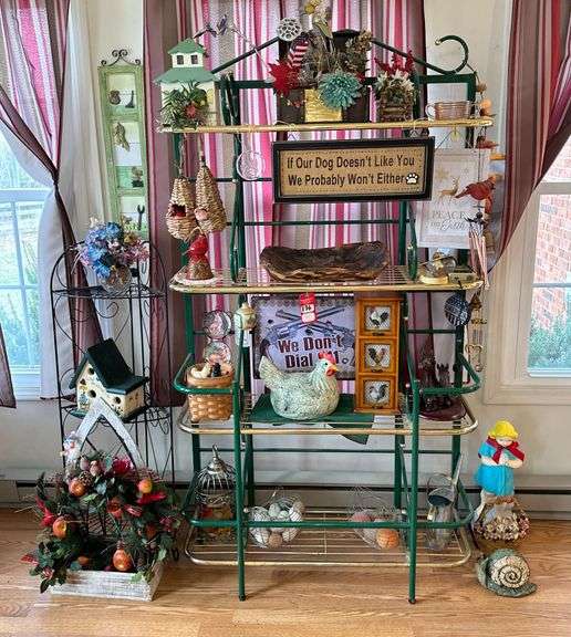 Country Collectibles & Display Shelf image