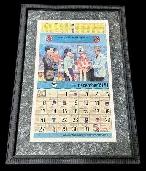 Butt Drugs Corydon, IN 1970 Calendar image