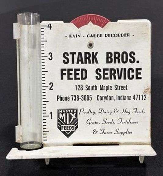 Stark Bros. Mastermix Feed Service Corydon, IN Rain Guage image