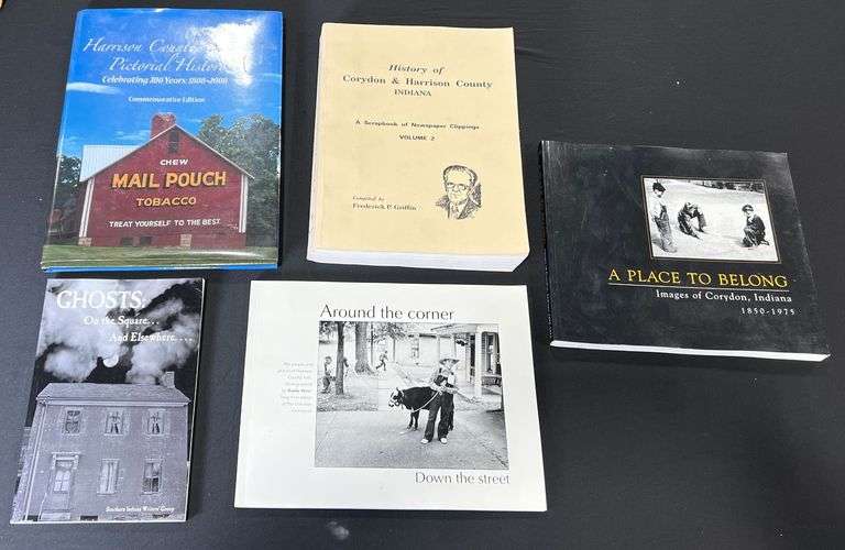 Corydon & Harrison Co. History Books image