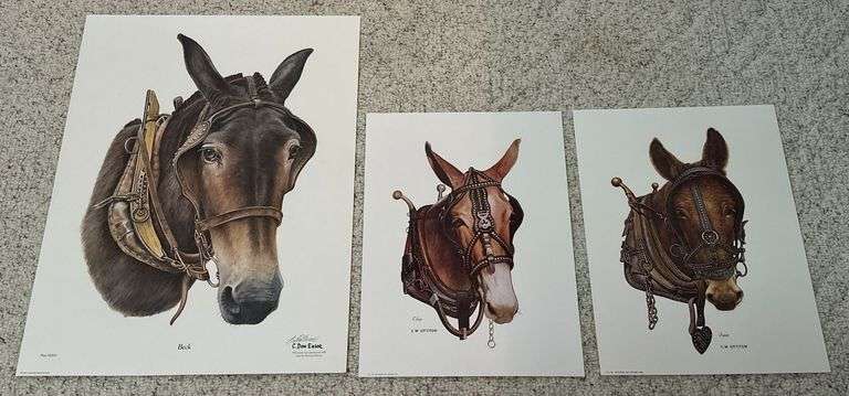 C. Don Ensor & C. Vittitow Mule Prints image