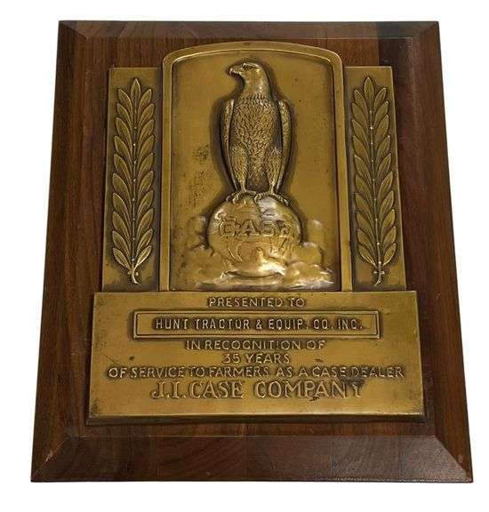 1957 Case 35 Year Dealer Award image