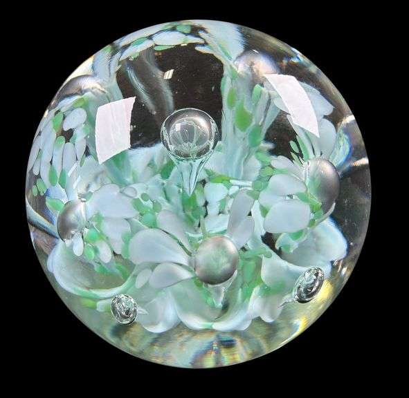 Zimmerman Art Glass Paperweight image