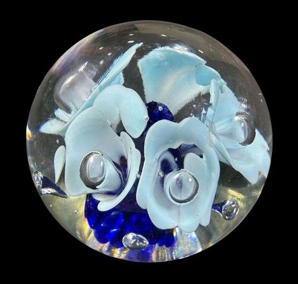 Joe Zimmerman Five Lily Paperweight image