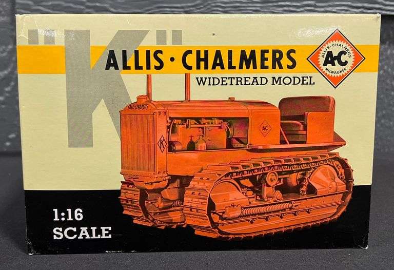 Spec Cast Allis-Chalmers K Crawler Tractor- 2001 National Toy Truck'n Construction Show image