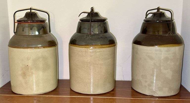 Weir Stoneware Canning Jars image