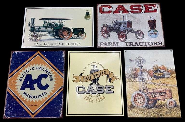 Reproduction Tractor Tin Sins image