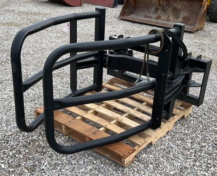 2024 Express Steel Skid Steer Mounted Bale Handler image