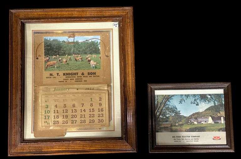 N.T. Knight & Son Corydon, IN; Big Four Tractor Company Mauckport, IN Advertising image