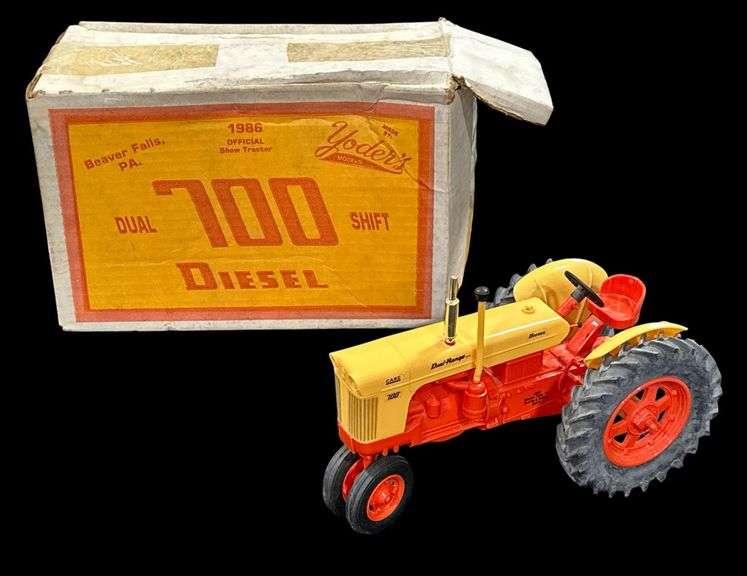 Yoder's Case 700 Tractor - 1986 Official Show Tractor image