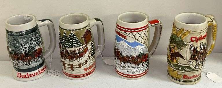 Budweiser Beer Steins image